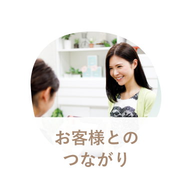 お客様とのつながり